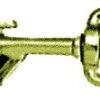 CARABINER HOOK 73MM/13MM BRASS 4 9513036149 fullhd
