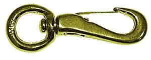 BRONZE CARABINER HOOK