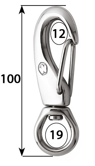 SAIL HOOK WITH CUTTER 100mm 3 SAIL HOOK WITH CUTTER 100mm - Image 3