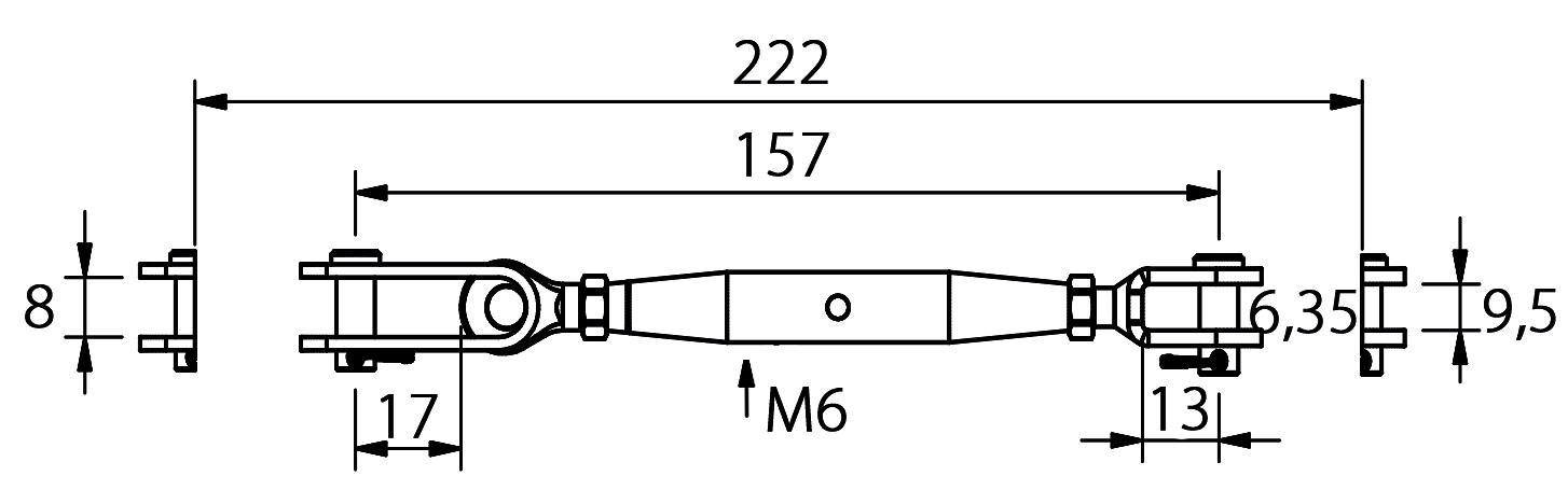 TURN SCREW M6 3 TURN SCREW M6 - Image 3