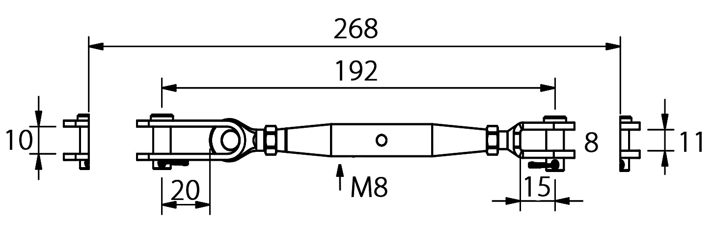 TURN SCREW M8 3 TURN SCREW M8 - Image 3