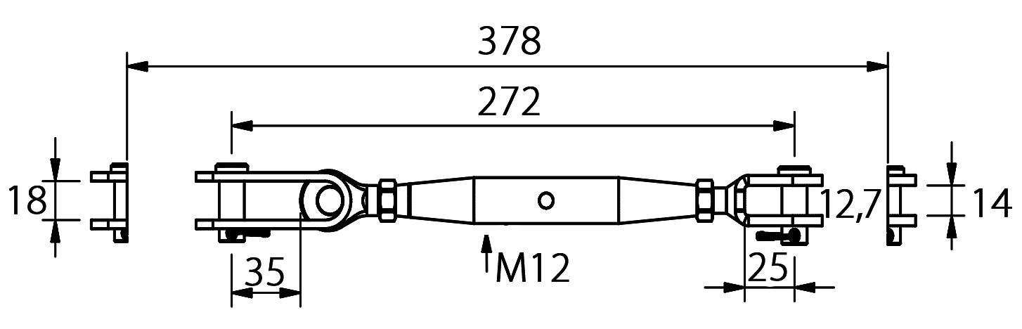 TURN SCREW M12 3 TURN SCREW M12 - Image 3