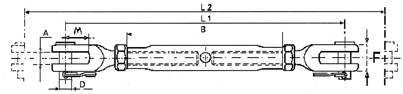 ROPE SCREW STAINLESS M10 764 2 ROPE SCREW STAINLESS M10 764 - Image 2