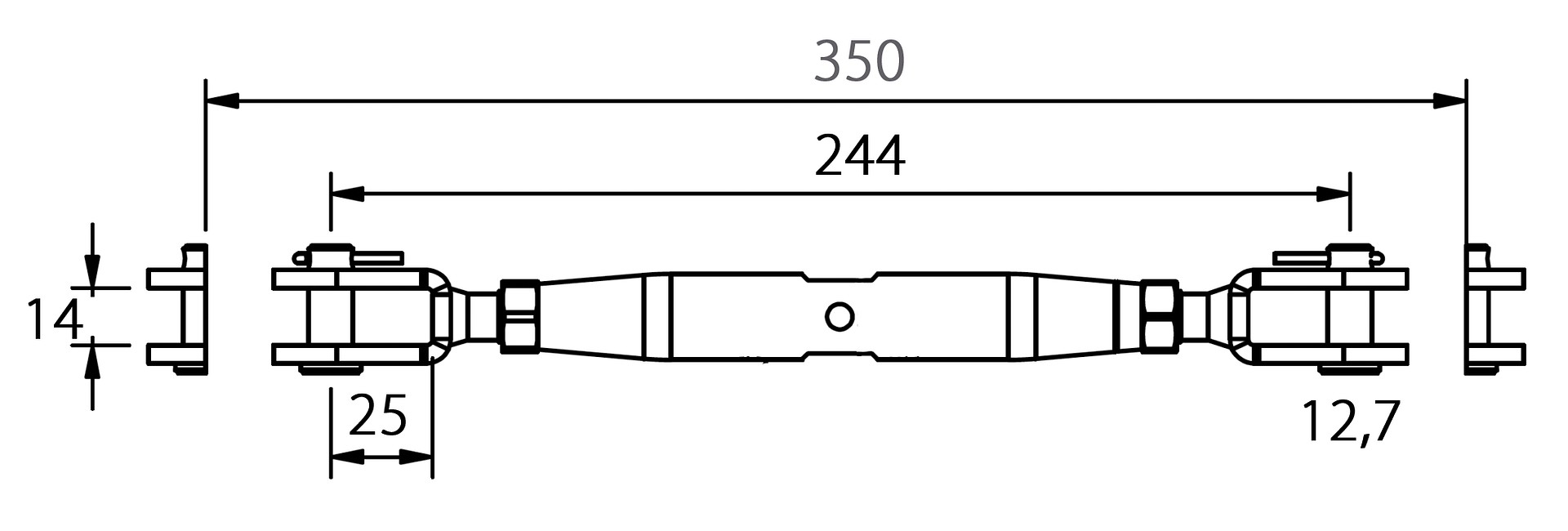 TUBE SCREW 1/2' 3 TUBE SCREW 1/2' - Image 3