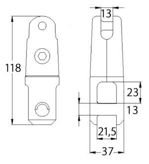 ANCHOR CONNECTOR STAINLESS STEEL 8-12mm 5 9513048173m fullhd jpg