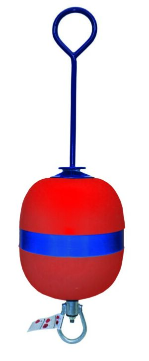 MOORING BUOY WITH TANGLE, RED