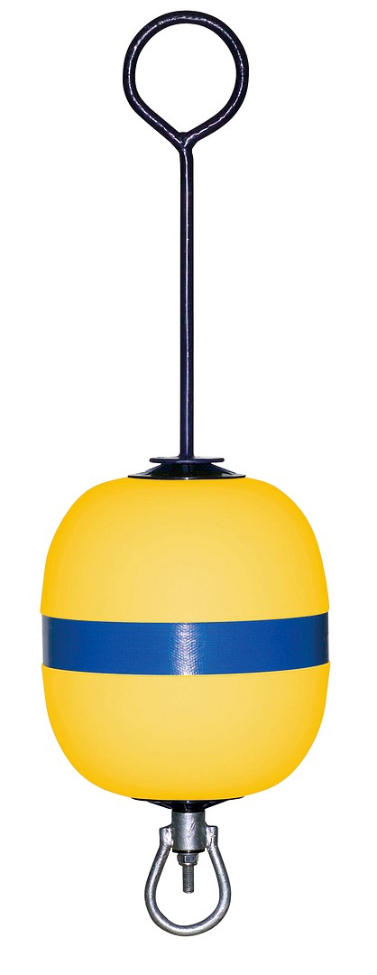 MOORING BUOY WITH TANGLE YELLOW 1 MOORING BUOY WITH TANGLE YELLOW
