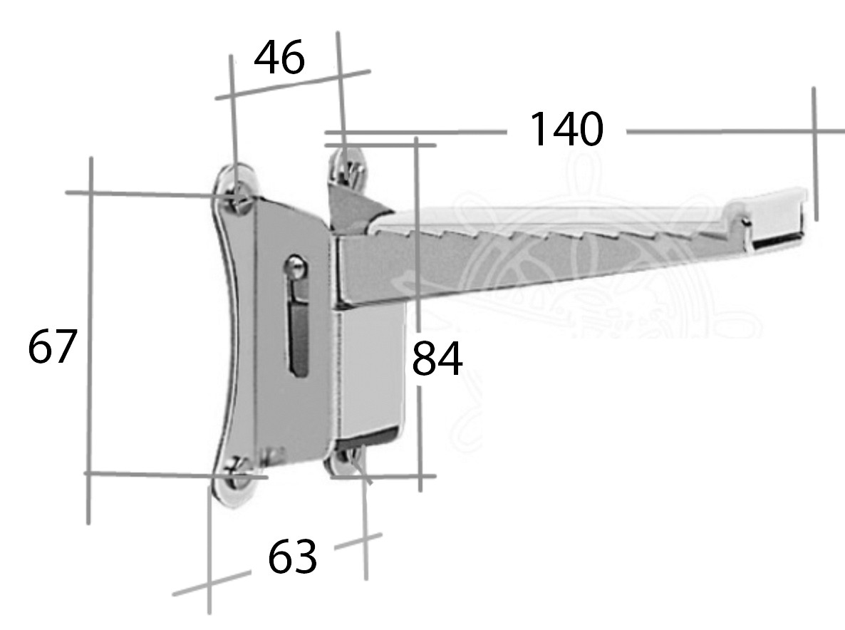 MAST STEP, FOLDABLE 2 MAST STEP, FOLDABLE - Image 2