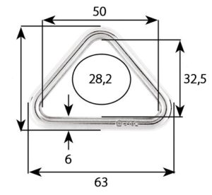 SEAT HARNESS ATTACHMENT 6x50mm 5 9513060101m fullhd jpg