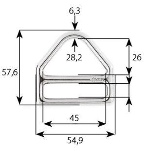 SEAT HARNESS ATTACHMENT 6X45mm 5 9513060104m fullhd jpg