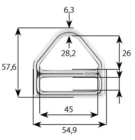 SEAT HARNESS ATTACHMENT 6X45mm 3 SEAT HARNESS ATTACHMENT 6X45mm - Image 3