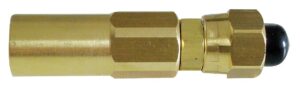 HIGH PRESSURE HOSE CONNECTORS FOR 5/16' HOSE, PAIR