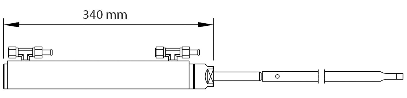 CYLINDER FOR STEERING DRIVES 2 CYLINDER FOR STEERING DRIVES - Image 2