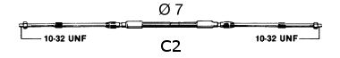 C2 REMOTE CONTROL CABLE 2.4M 1 C2 REMOTE CONTROL CABLE 2.4M