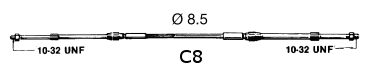 C8 REMOTE CONTROL CABLE 7.8M 1 C8 REMOTE CONTROL CABLE 7.8M