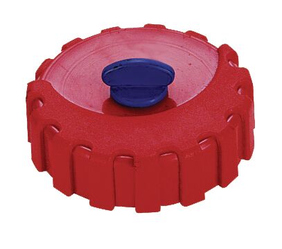 RED SPARE CAP FOR COVER FLANGE 1 RED SPARE CAP FOR COVER FLANGE