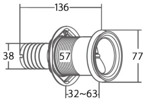 EXHAUST PIPE PASS-THROUGH 38mm 5 9513780170m fullhd jpg