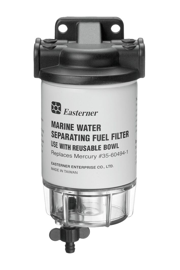 FUEL FILTER WITH WATER SEPARATOR, MERCURY 1 FUEL FILTER WITH WATER SEPARATOR, MERCURY