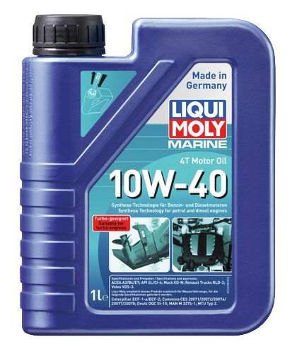 MARINE 4T ENGINE OIL 10W-40 1 LITRES 1 MARINE 4T ENGINE OIL 10W-40 1 LITRES