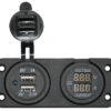 USB PANEL WITH VOLTMETER