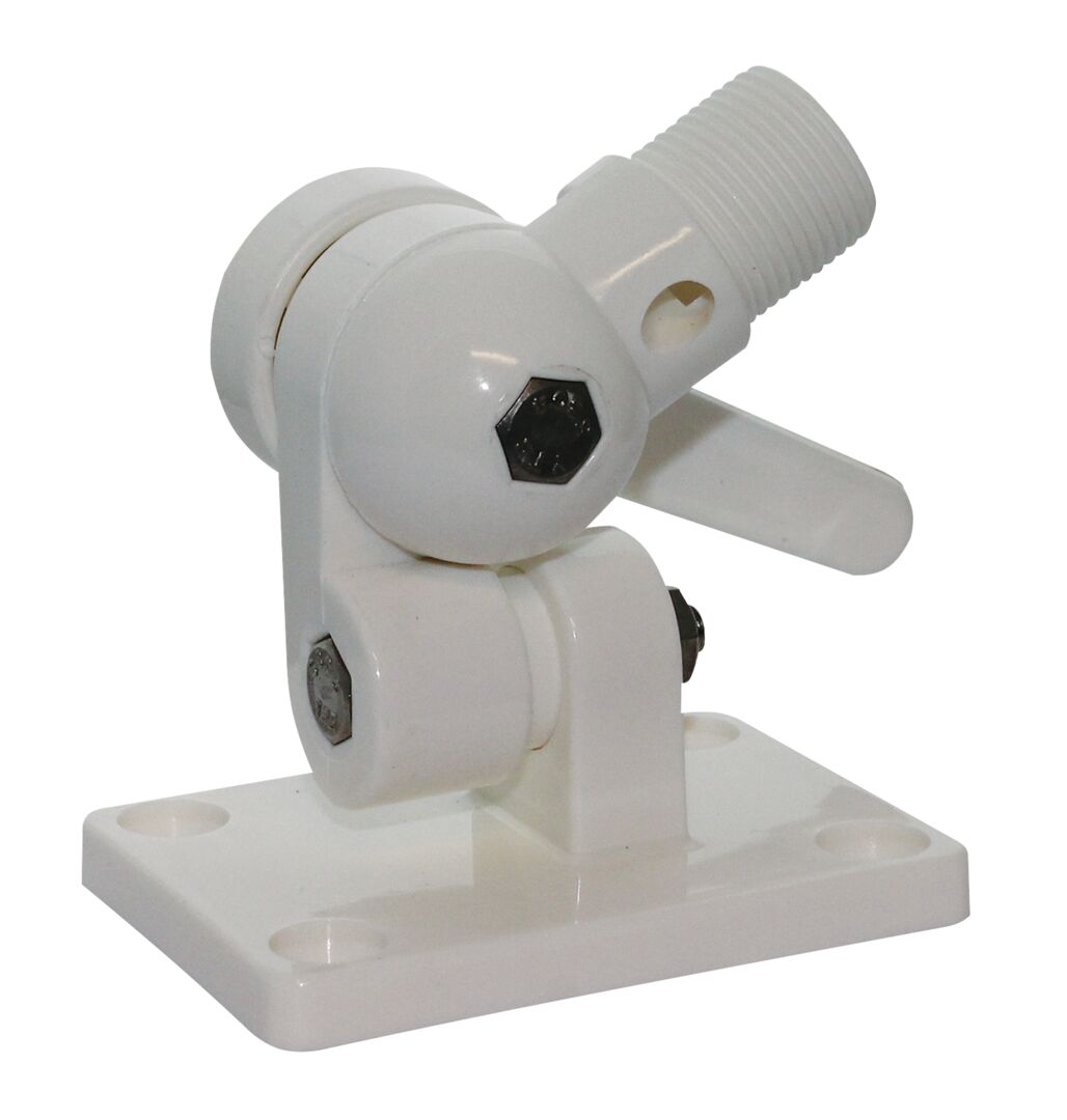ANTENNA BRACKET 63 x 91 MM WHITE. 1 ANTENNA BRACKET 63 x 91 MM WHITE.