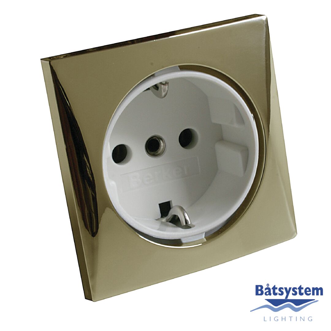 SOCKET 230 V, GOLDEN 1 SOCKET 230 V, GOLDEN