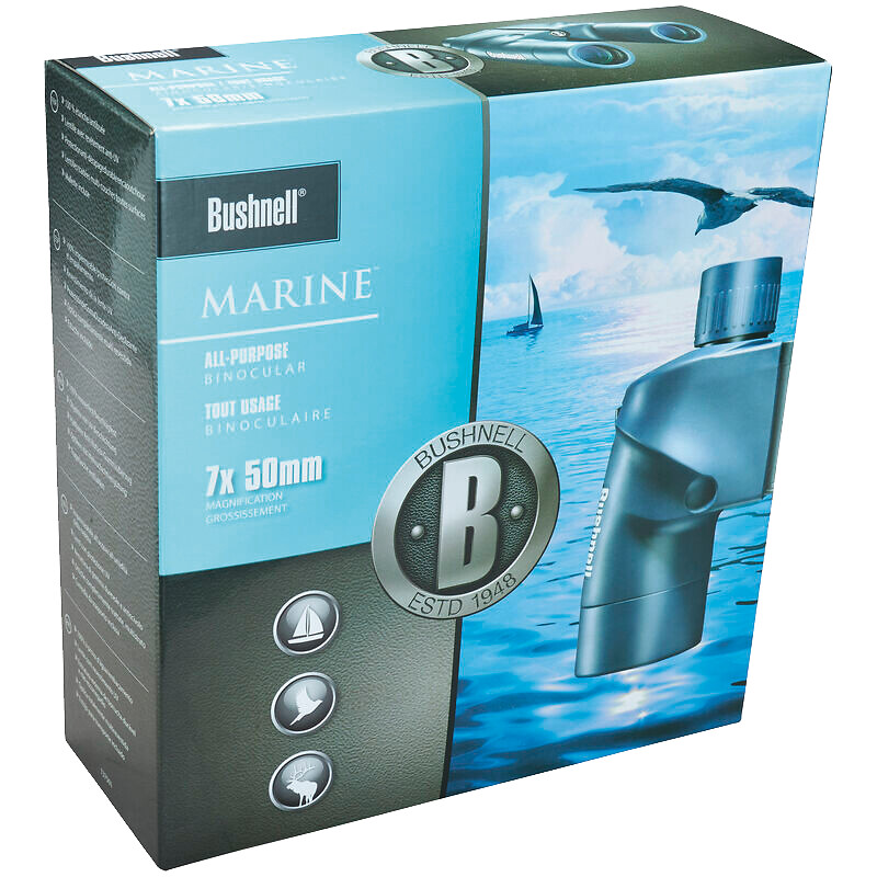 BINOCULARS MARINE 7X50 MM BLUE PORRO 2 BINOCULARS MARINE 7X50 MM BLUE PORRO - Image 2