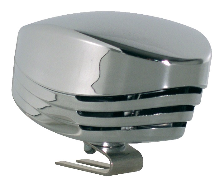 SHARK HORN, CHROME, 12V 1 SHARK HORN, CHROME, 12V
