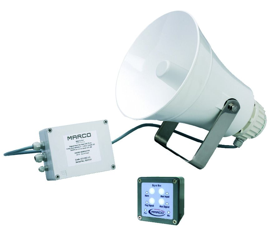 EW3 HORN + FOG SIGNAL, 24V 1 EW3 HORN + FOG SIGNAL, 24V