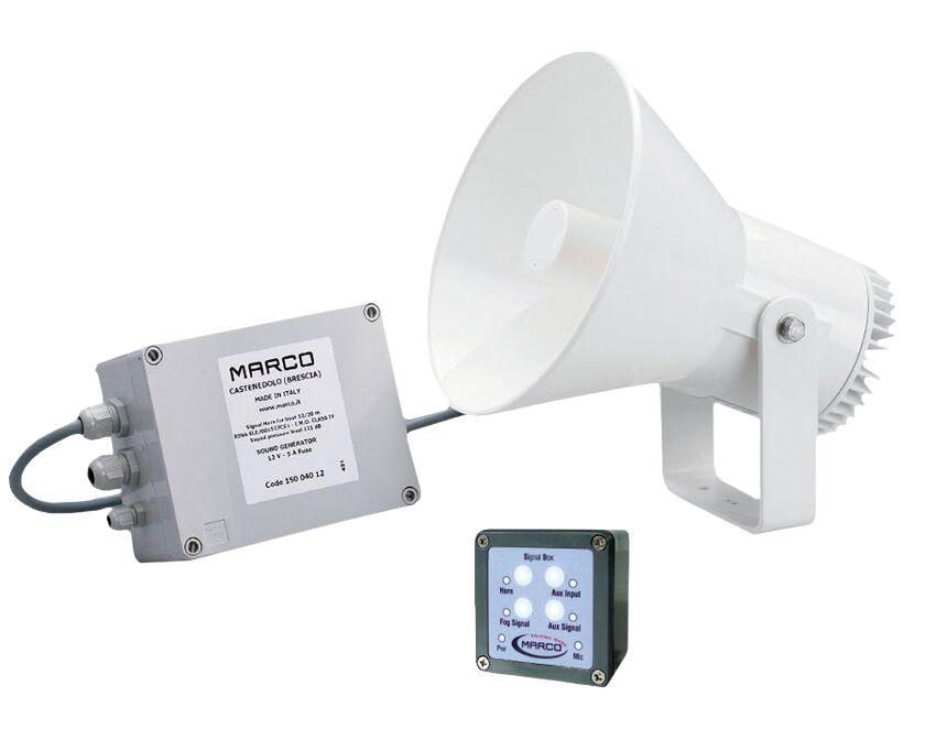 EW2 HORN FOR 12-20M VESSELS, WITH FOG SIGNAL FUNCTION, 24V 1 EW2 HORN FOR 12-20M VESSELS, WITH FOG SIGNAL FUNCTION, 24V