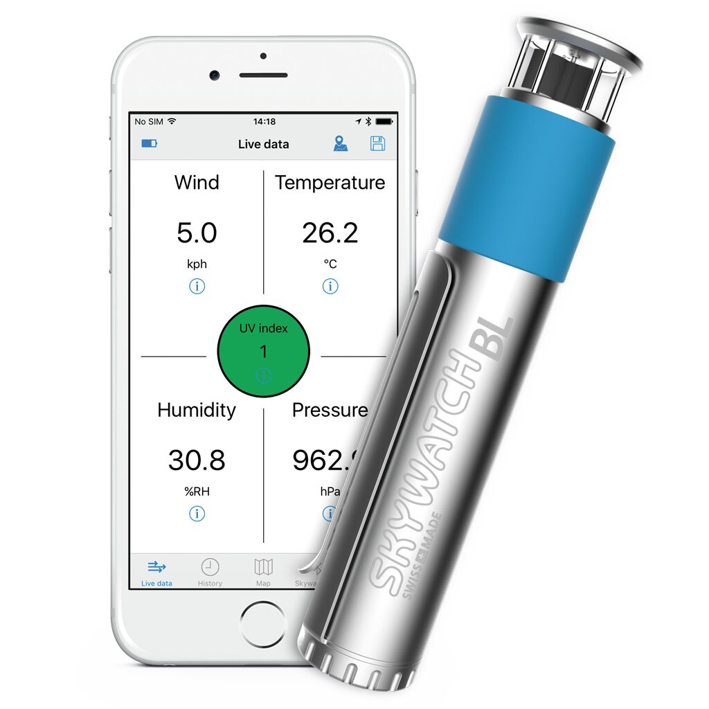 SKYWATCH BT WEATHER STATION FOR SMARTPHONE 1 SKYWATCH BT WEATHER STATION FOR SMARTPHONE