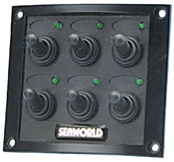 CIRCUIT PANEL, 6 CIRCUIT BREAKERS 1 CIRCUIT PANEL, 6 CIRCUIT BREAKERS