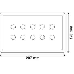 SWITCH PANEL 9 SWITCHES + 2 USB 7 9514014042m fullhd