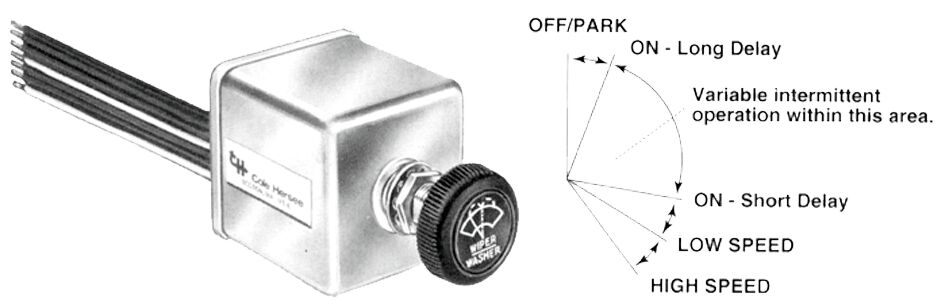 WIPER SWITCH 12V 2 WIPER SWITCH 12V - Image 2