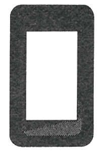 SWITCH FRAME 34x58MM 1 SWITCH FRAME 34x58MM