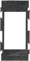 PANEL INTERFACE 34x58MM 1 PANEL INTERFACE 34x58MM
