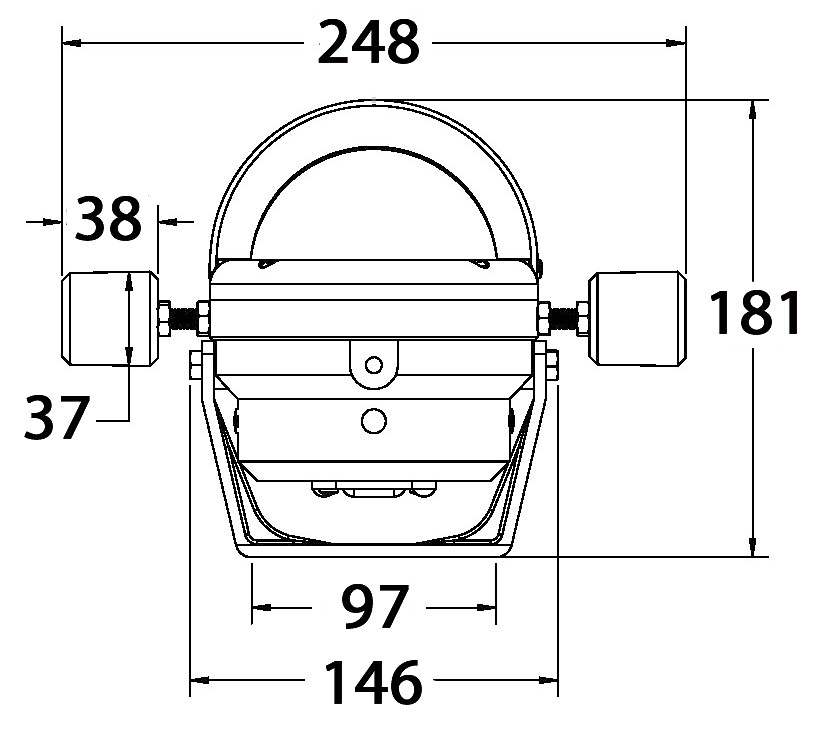 COMPASS HELMSMAN STEEL BOAT 4 COMPASS HELMSMAN STEEL BOAT - Image 4