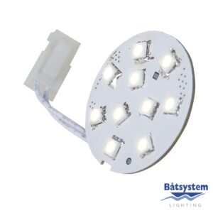 10 SMD LED CARD ROUND 8-30V
