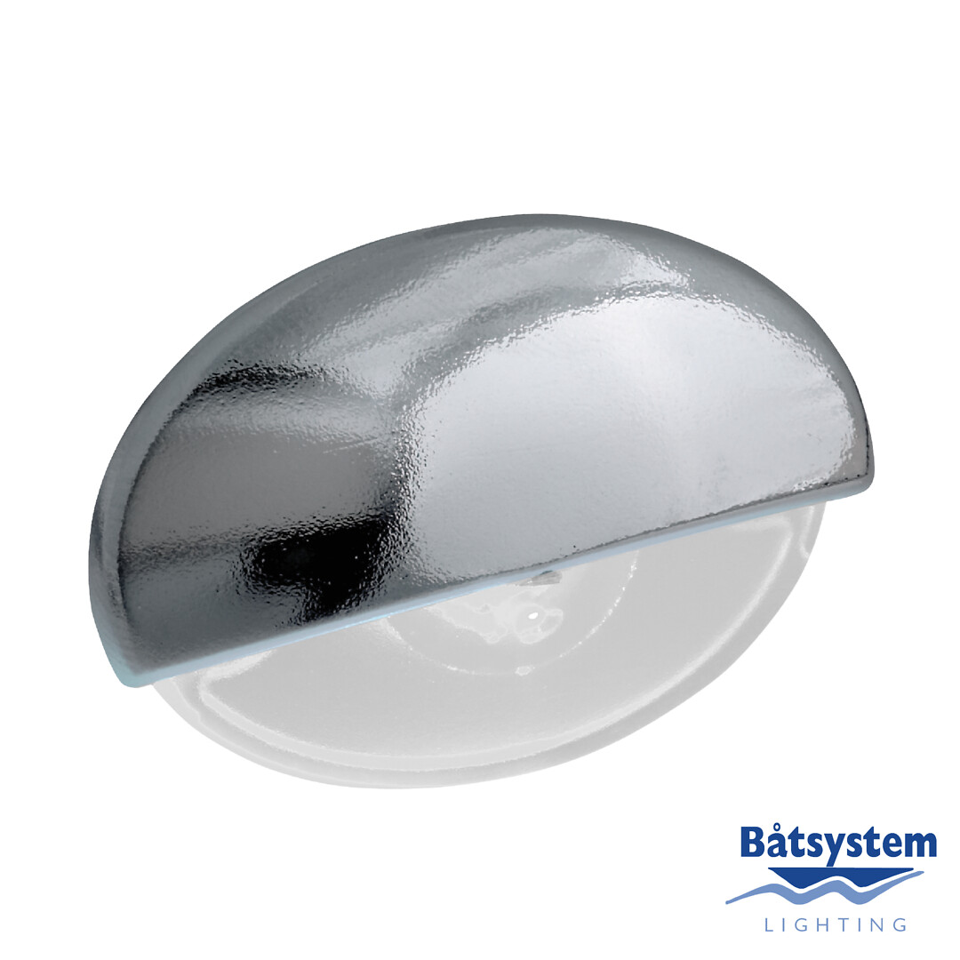 STEPLIGHT CHROME, WHITE LED 1 STEPLIGHT CHROME, WHITE LED