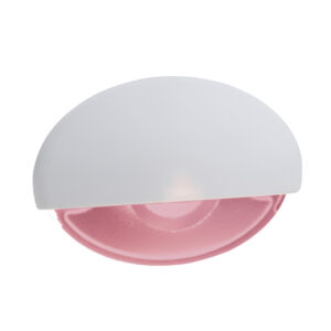 STEPLIGHT WHITE, RED LED