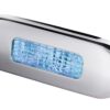 HELLA STEP LIGHT, CHROME SHELL, BLUE LED