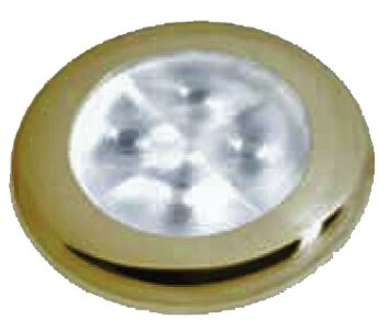 LIGHT 24 V SLIM LINE GOLD PLATED STAINLESS STEEL 1 LIGHT 24 V SLIM LINE GOLD PLATED STAINLESS STEEL
