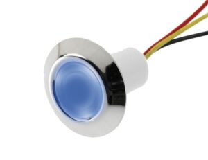 STEP LIGHT, BLUE 12-24V