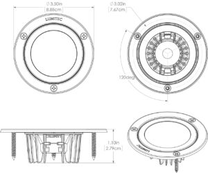 SHADOW RECESSED LED SPOTLIGHT, POLISHED, RGBW 7 9514030442m fullhd