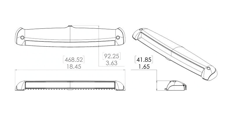 RAZOR LED COVER LIGHT, WHITE SPOTLIGHT 5 RAZOR LED COVER LIGHT, WHITE SPOTLIGHT - Image 5