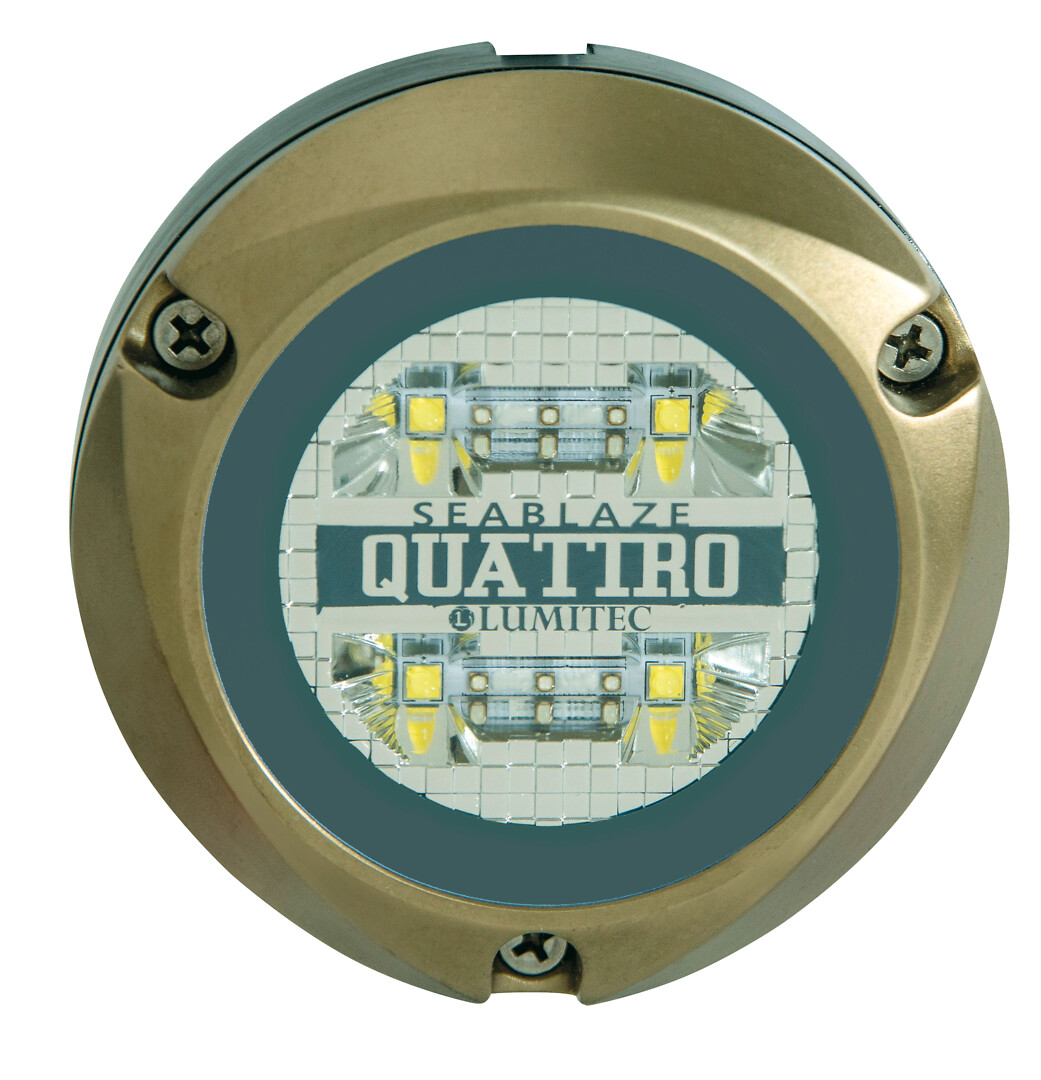 ZAMBEZI QUATTRO SURFACE-MOUNTED UNDERWATER LIGHT, BRONZE 2 ZAMBEZI QUATTRO SURFACE-MOUNTED UNDERWATER LIGHT, BRONZE - Image 2