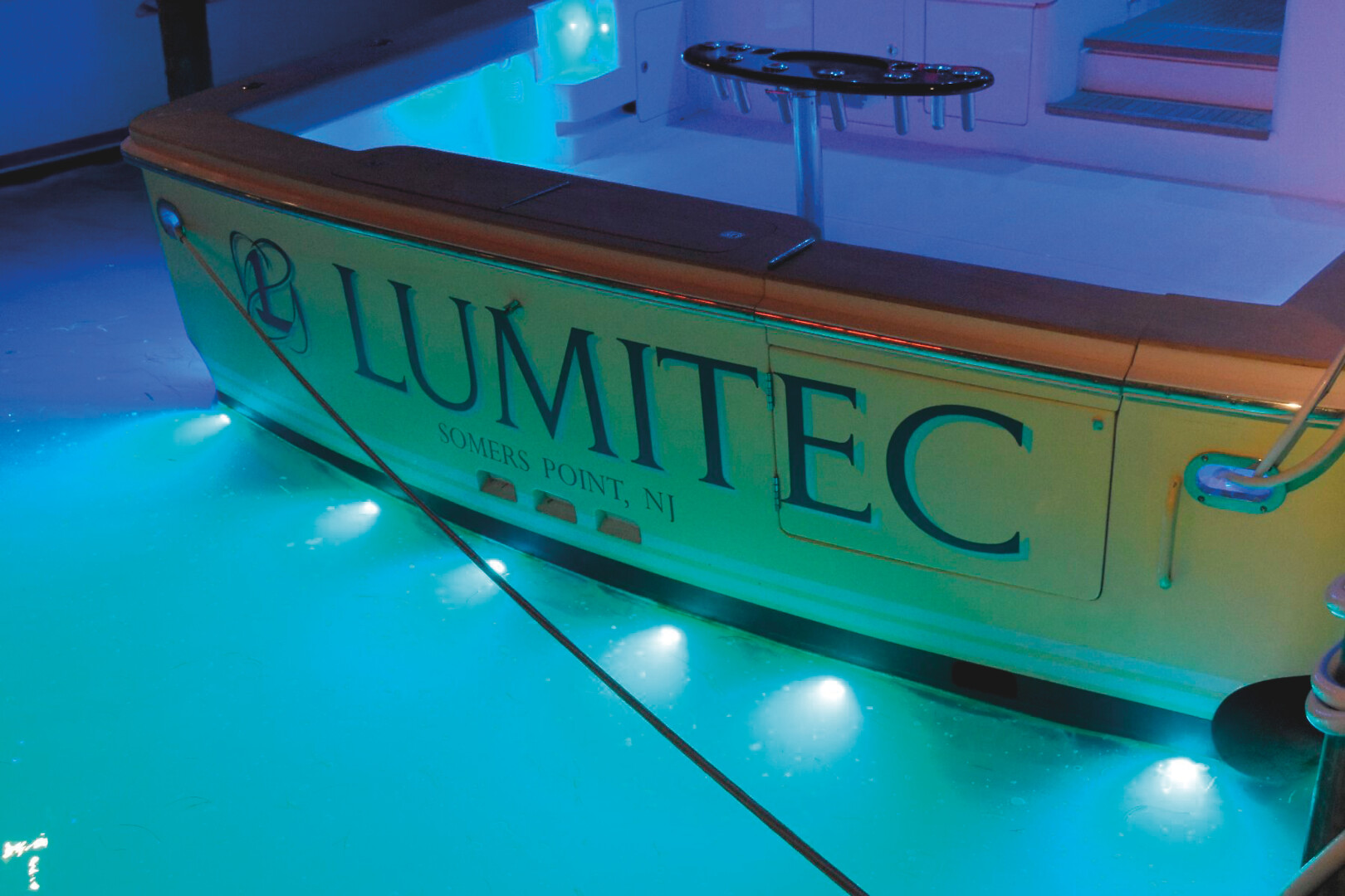 SEABLAZE X2 LED UNDERWATER LIGHT, BRONZE / WHITE / BLUE 2 SEABLAZE X2 LED UNDERWATER LIGHT, BRONZE / WHITE / BLUE - Image 2