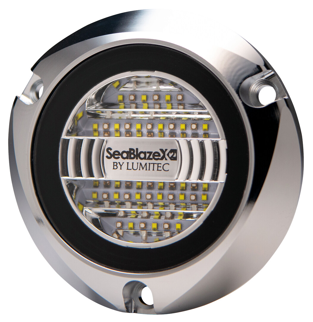 SEABLAZE X2 LED UNDERWATER LIGHT, CHROME / SPECTRUM 2 SEABLAZE X2 LED UNDERWATER LIGHT, CHROME / SPECTRUM - Image 2