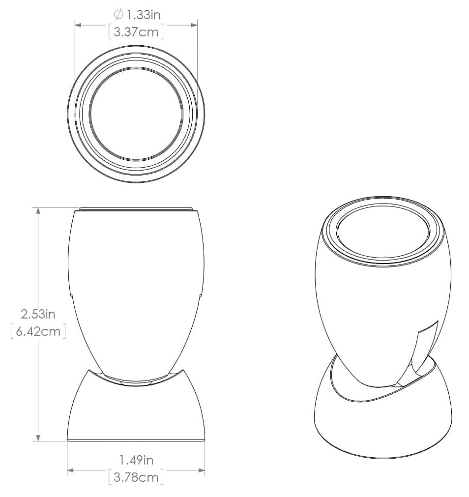 GAI2 LED COVER LIGHT, WHITE 4 GAI2 LED COVER LIGHT, WHITE - Image 4