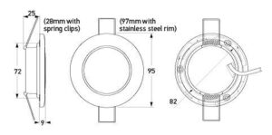 EUROLED 95 WARM WHITE RST 9 9514035158m fullhd